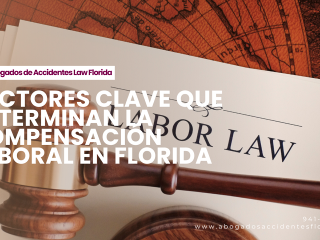 Factores Clave que Determinan la Compensación Laboral en Florida