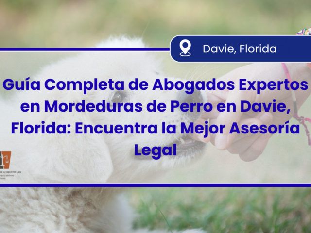 Expertos Abogados de Mordedura de Perro en Lakewood Ranch, Florida: Protección Legal y Resultados Garantizados