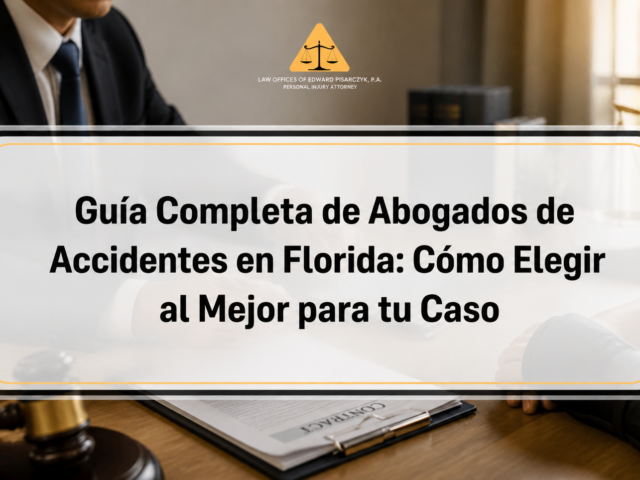 Guía Completa de Abogados de Accidentes en Florida: Cómo Elegir al Mejor para tu Caso
