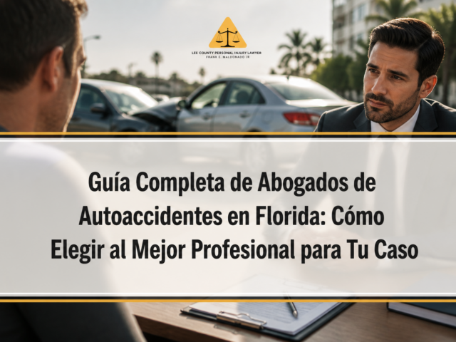 Guía Completa de Abogados de Autoaccidentes en Florida: Cómo Elegir al Mejor Profesional para Tu Caso